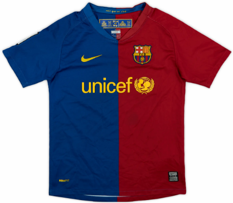 🔵🔴 FC Barcelona 2008-09 Home Shirt — 🔵🔴