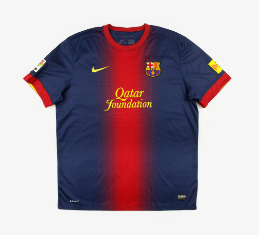 🔵🔴 FC Barcelona 2012-13 Home Shirt — 🔵🔴🟡