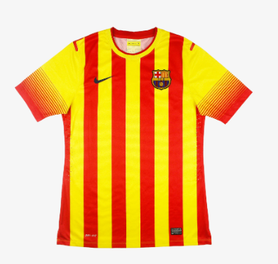 🟡🔴 FC Barcelona 2013-14 Away Shirt — 🟡🔴