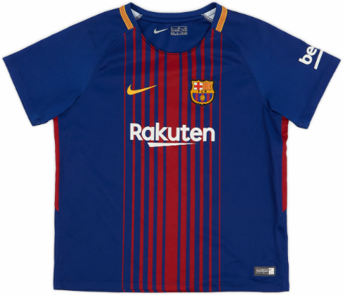 🔵🔴 FC Barcelona 2017-18 Home Shirt