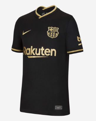 🔵🔴 FC Barcelona 2020-21 Away Shirt — ⚫️🟡