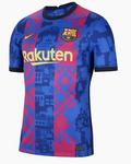 🔵🔴 FC Barcelona 2021-22 Third Shirt — 🔵🔴🟡