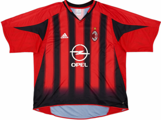 🔴⚫️ AC Milan 2004-05 Home Shirt — 🔴⚫️