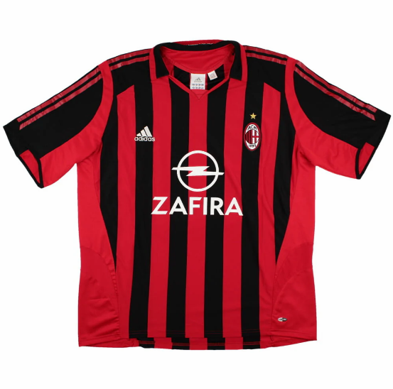 🔴⚫️ AC Milan 2005-06 Home Shirt — 🔴⚫️
