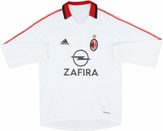 🔴⚫️ AC Milan 2005-06 Away Shirt — ⚪️