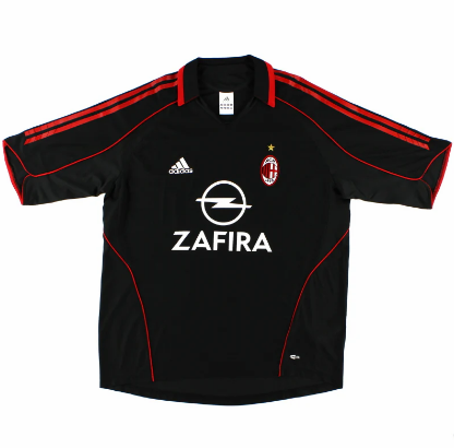 🔴⚫️ AC Milan 2005-06 Third Shirt — ⚫️