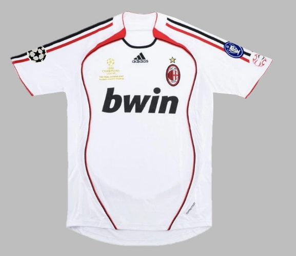 🔴⚫️ AC Milan 2006-07 Away Shirt — ⚪️