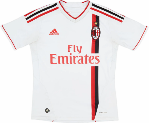 🔴⚫️ AC Milan 2011-12 Away Shirt — ⚪️