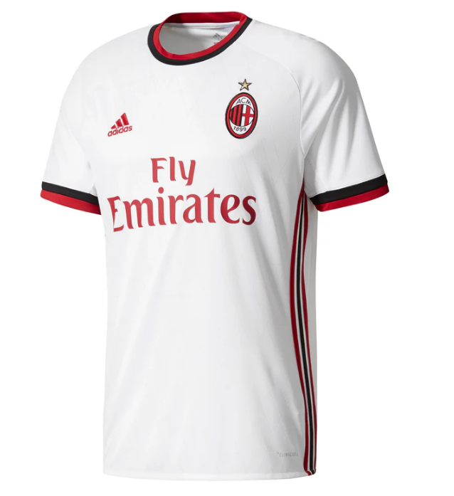 🔴⚫️ AC Milan 2017-18 Away Shirt — ⚪️