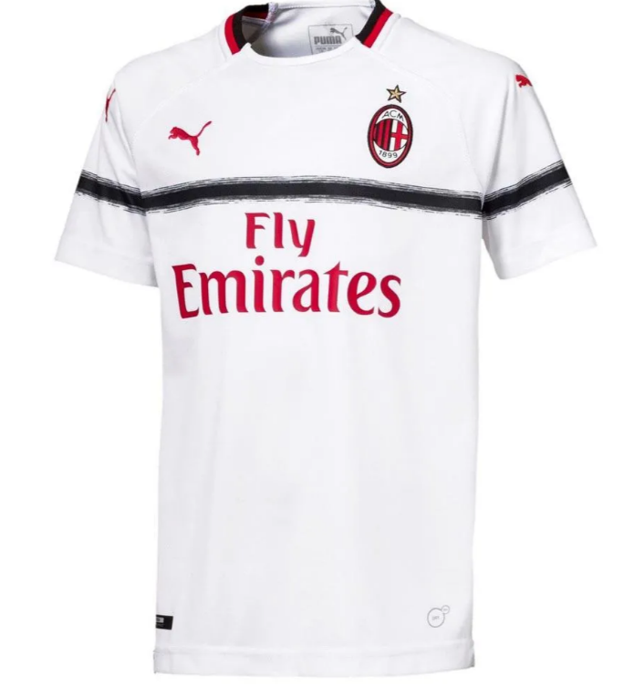 🔴⚫️ AC Milan 2018-19 Away Shirt — ⚪️