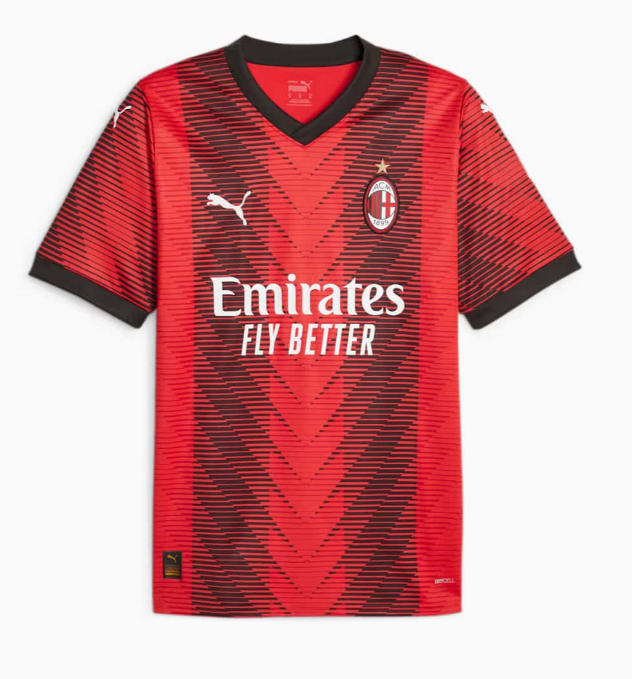🔴⚫️ AC Milan 2023-24 Home Shirt — 🔴⚫️