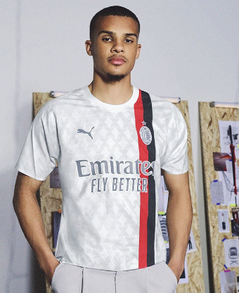 🔴⚫️ AC Milan 2023-24 Away Shirt — ⚪️