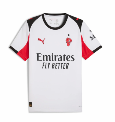 🔴⚫️ AC Milan 2025-26 Away Shirt — ⚪️