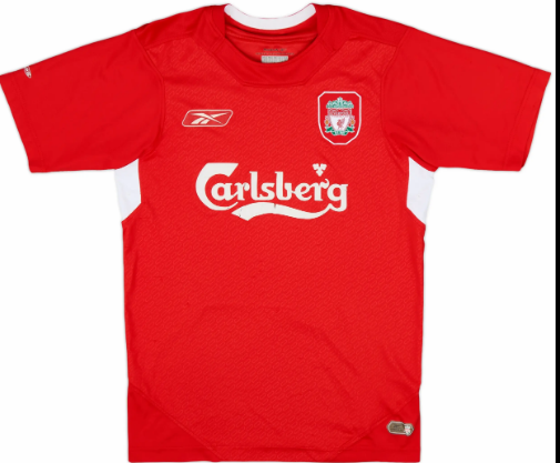 🔴⚪️ Liverpool 2004-05 Home Shirt — 🔴