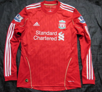🔴⚪️ Liverpool 2010-11 Home Shirt — 🔴 Long Sleeve