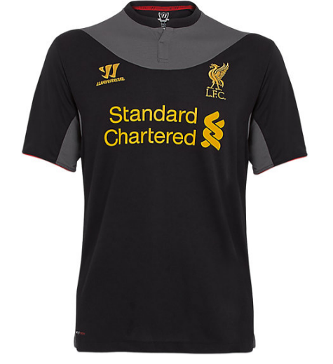 🌑🟡 Liverpool 2012-13 Away Shirt — 🌑