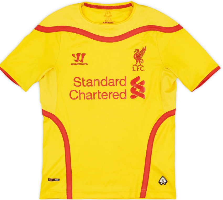 🟡🔴 Liverpool 2014-15 Away Shirt — 🟡