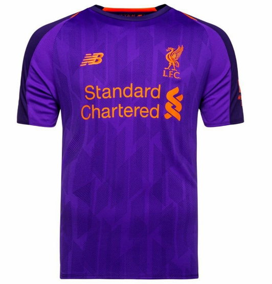 🟣🧡 Liverpool 2018-19 Away Shirt — 🟣
