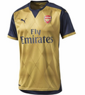 🟡🔵 Arsenal 2015-16 Away Kit — 🟡