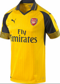 🟡🔘 Arsenal 2016-17 Away Kit — 🟡