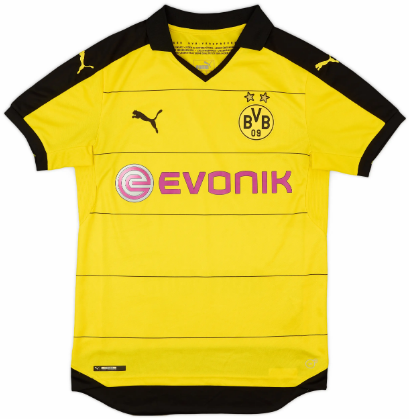 🟡⚫ Borussia Dortmund 2015-16 Home Kit — 🟡