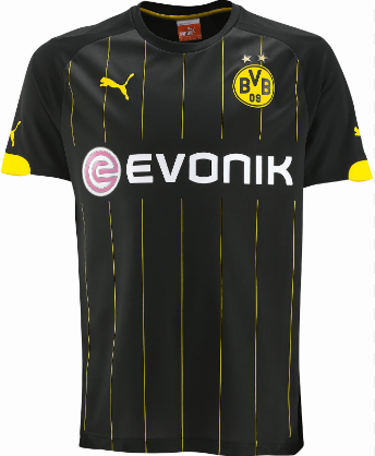 ⚫ Borussia Dortmund 2015-16 Away Kit — ⚫