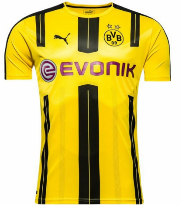 🟡⚫ Borussia Dortmund 2016-17 Home Kit — 🟡