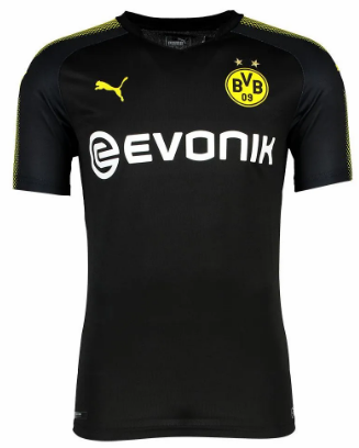 ⚫🟡 Borussia Dortmund 2017-18 Away Kit — ⚫