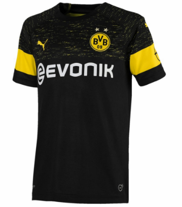 ⚫🟡 Borussia Dortmund 2018-19 Away Kit — ⚫