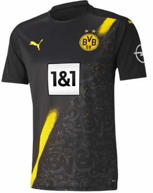 ⚫🟡 Borussia Dortmund 2020-21 Away Kit — ⚫