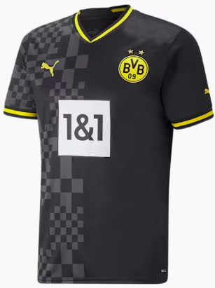 ⚫🟡 Borussia Dortmund 2022-23 Away Kit — ⚫