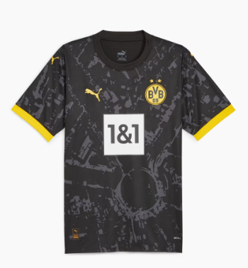 ⚫ Borussia Dortmund 2023-24 Away Kit — ⚫