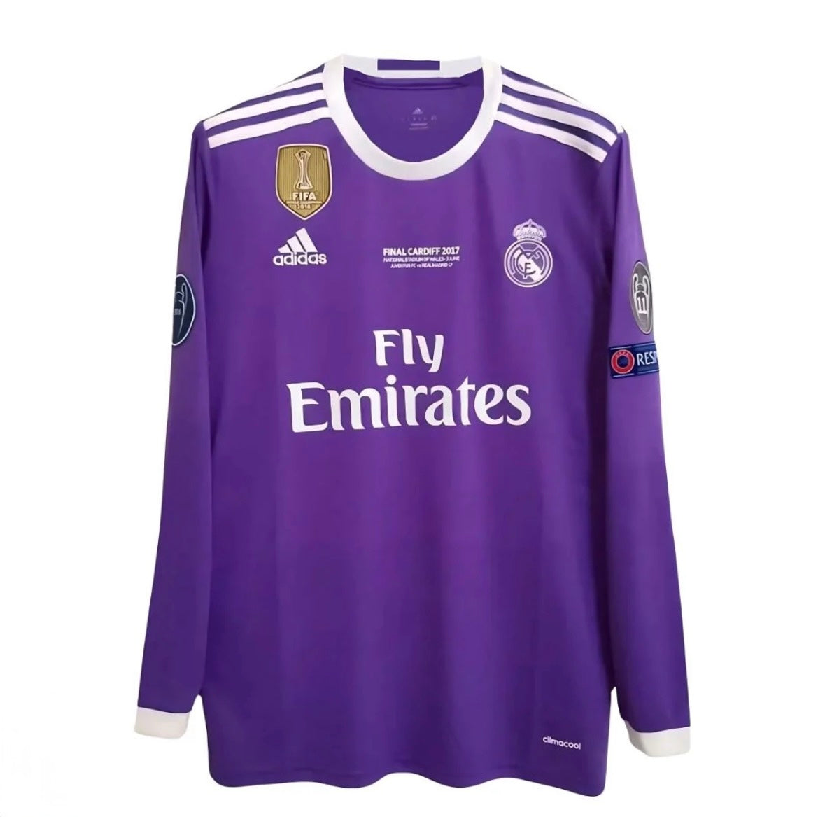 🔮 Real Madrid 2016-17Third Jersey long sleeve