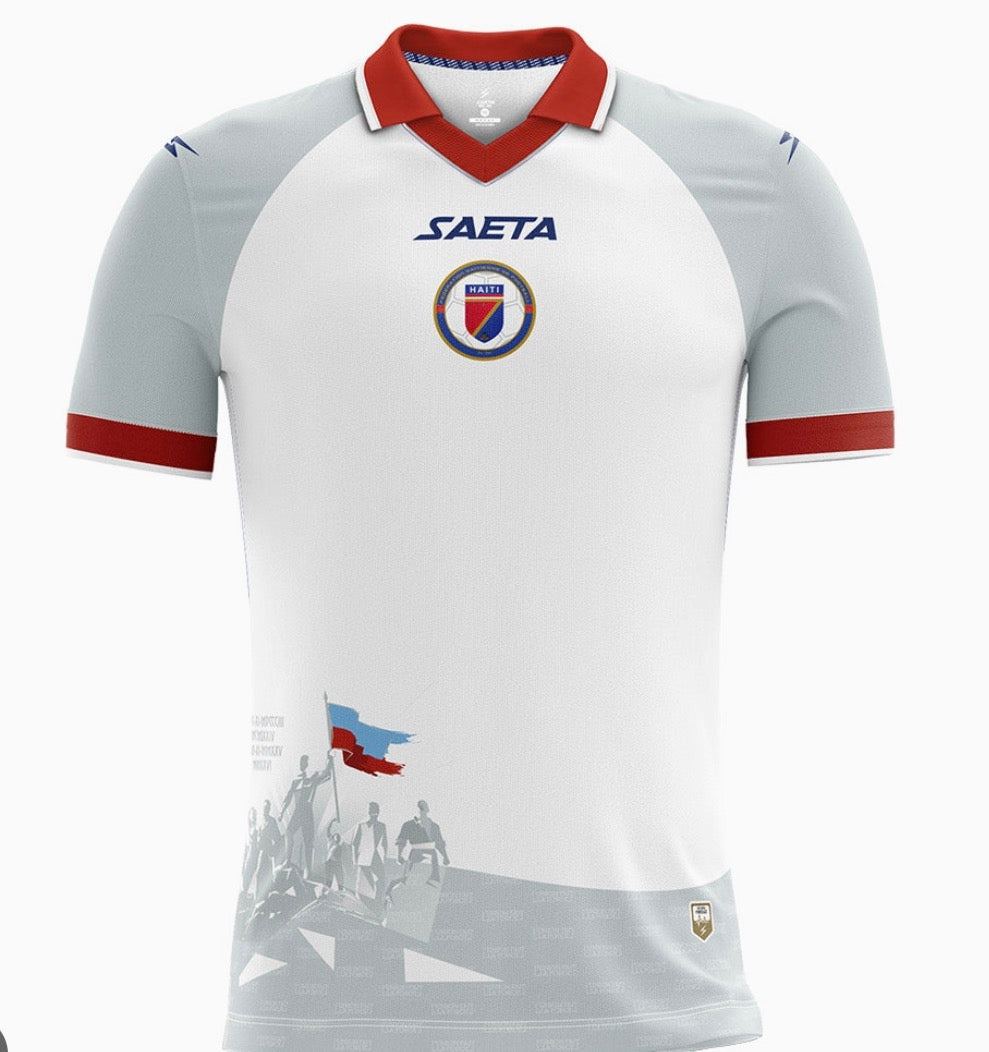 Haiti 2026 Away Jersey – Fan Version 🇭🇹🤍