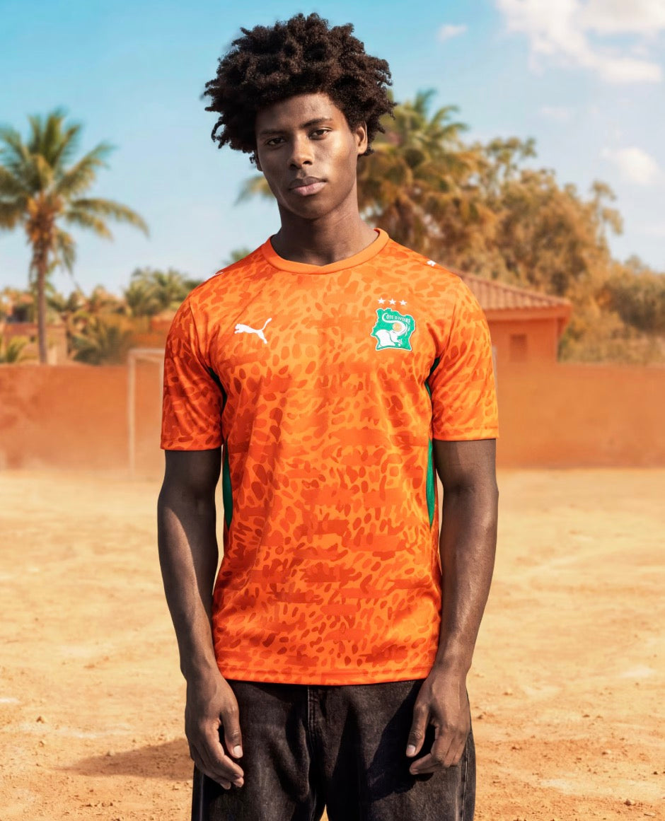 Ivory Coast 2026 Home Jersey – Fan Version 🇨🇮🧡