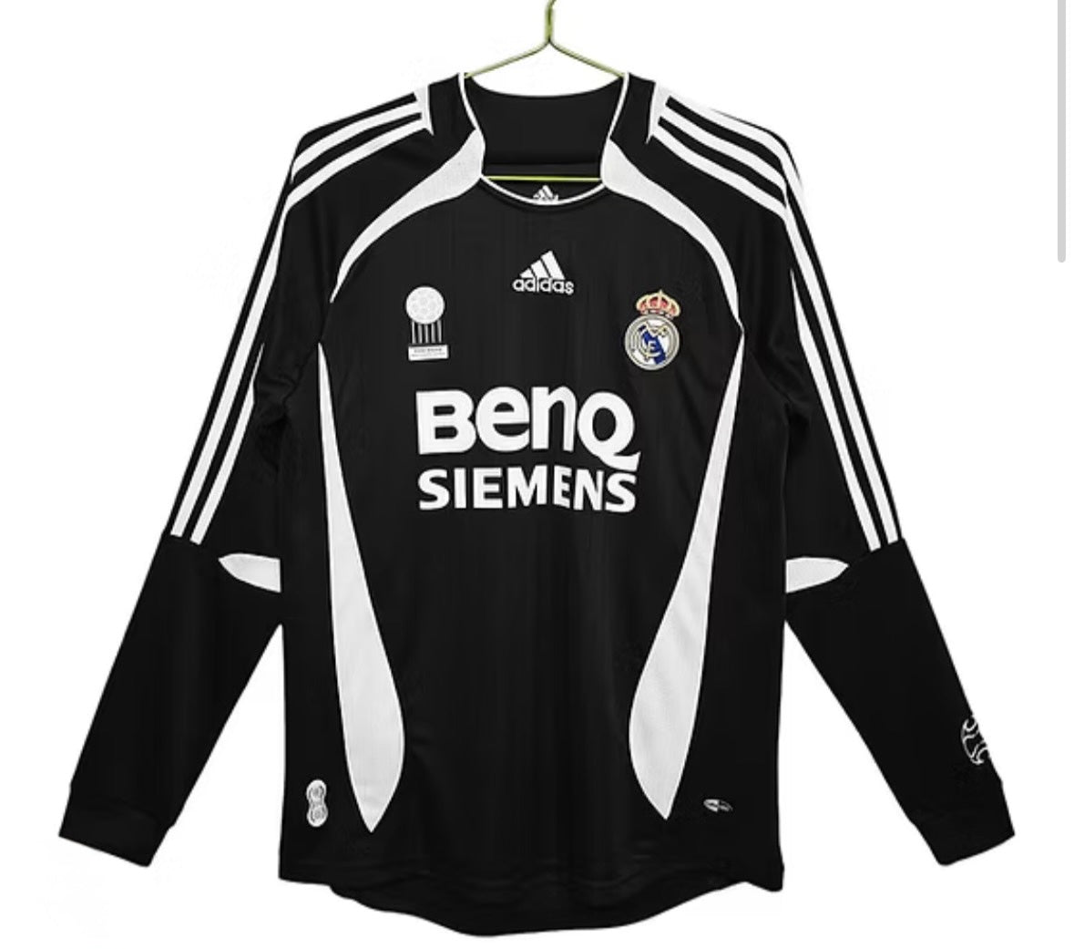 🖤 Real Madrid 2006/07 Away Jersey 🖤 long sleeve