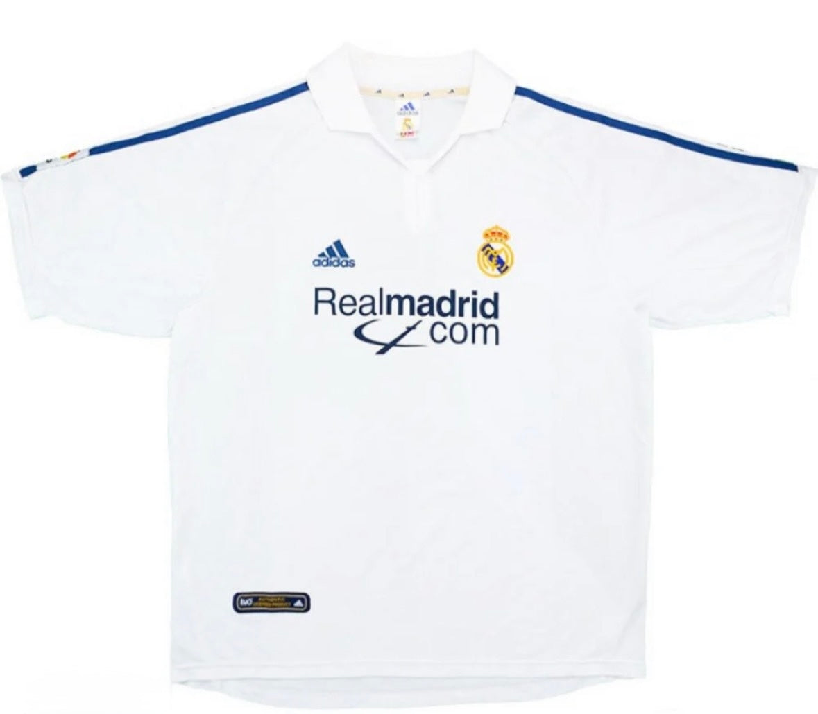 ⚪ Real Madrid 2001/02 Home Jersey ⚪