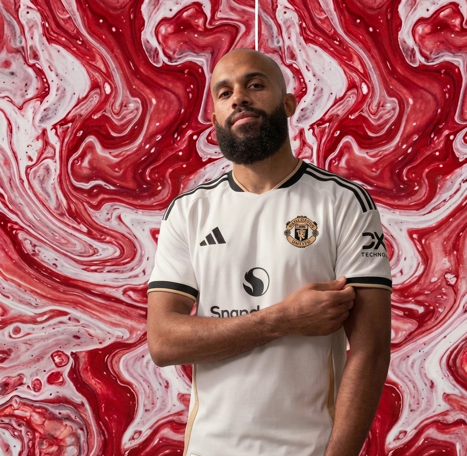 Manchester United 2026 Away Kit – Fan Edition ⚪🖤