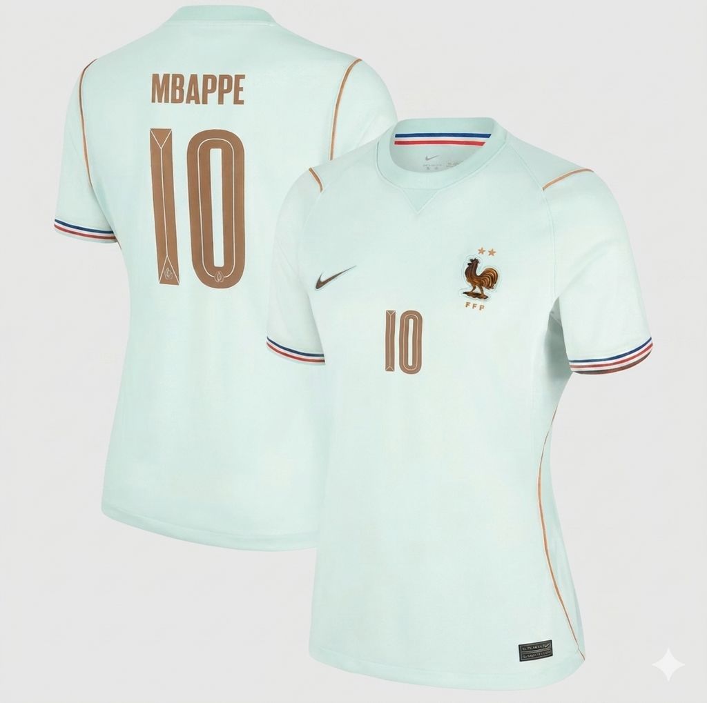 France 2026 World Cup Away Jersey – Mbappé #10 🇫🇷⚡