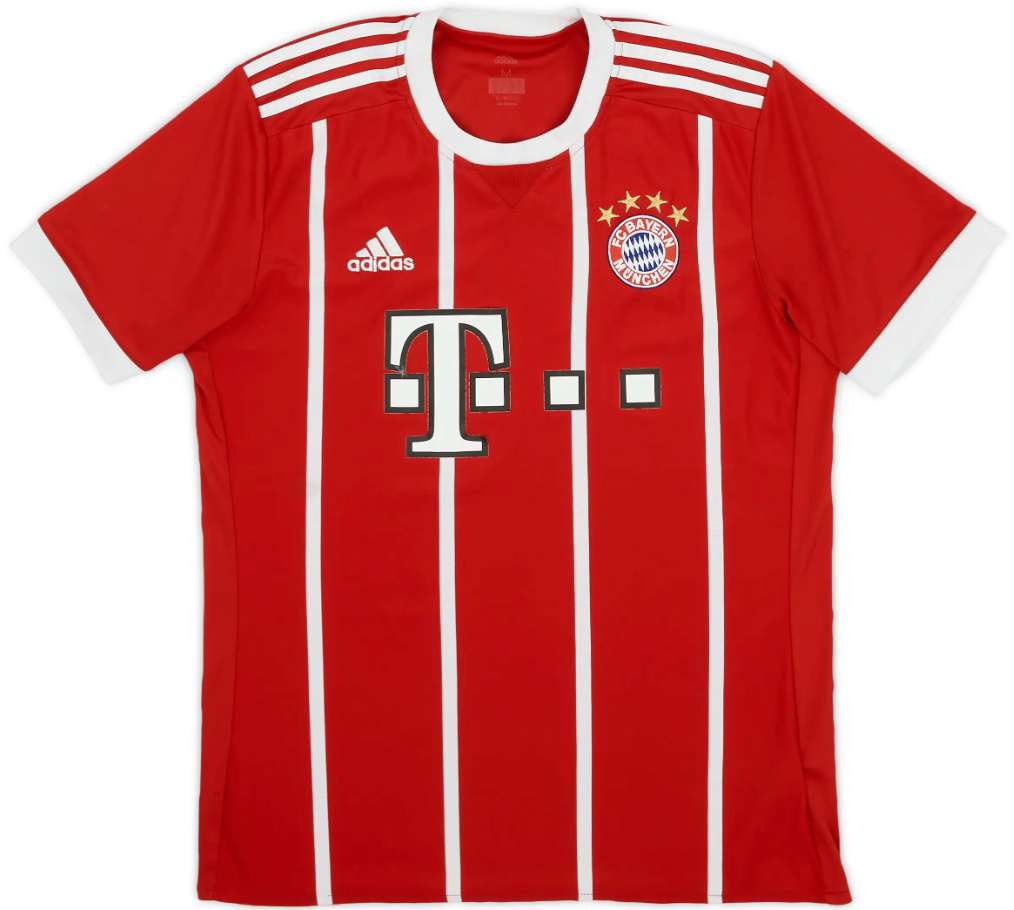 🔴 Vintage 2017/18 Bayern Munich Home Jersey 🔴