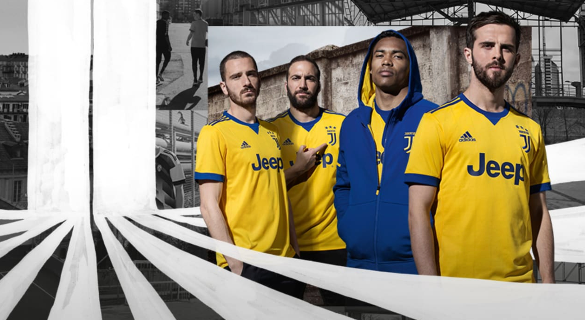 🟡 Juventus 2017/18 Away Jersey 🔵