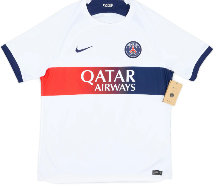 ⚪ Paris Saint-Germain 2023/24 Away Jersey ⚪