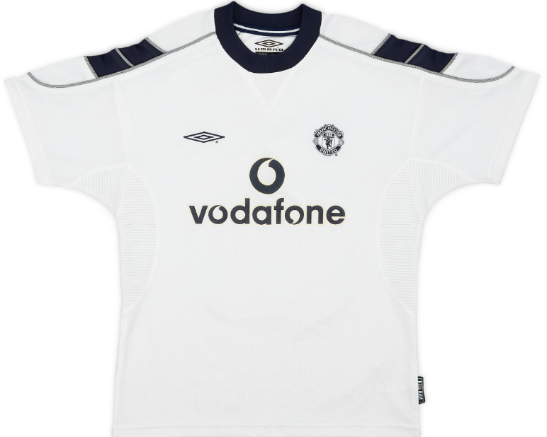 ⚪ Manchester United 2000/01 Away Jersey ⚪