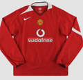 🔴 Manchester United 2004/05 Home Jersey (Long Sleeve) 🔴