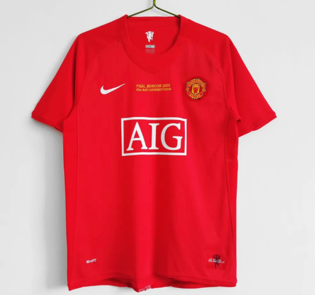 🔴 Manchester United 2007/08 Home Jersey 🔴