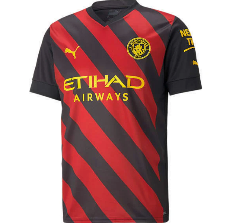 🔴⚫ Manchester City 2022/23 Away Jersey 🔴⚫