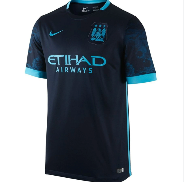 🌑 Manchester City 2015/16 Away Jersey 🌑