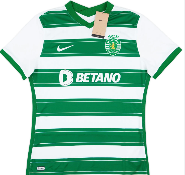 🟢⚪ Sporting CP 2021/22 Home Jersey