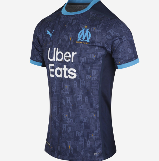 🔵 Olympique de Marseille 2020/21 Away Jersey