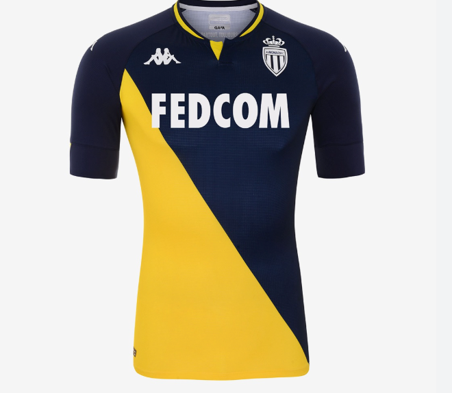 🔵 AS Monaco 2020/21 Away Jersey